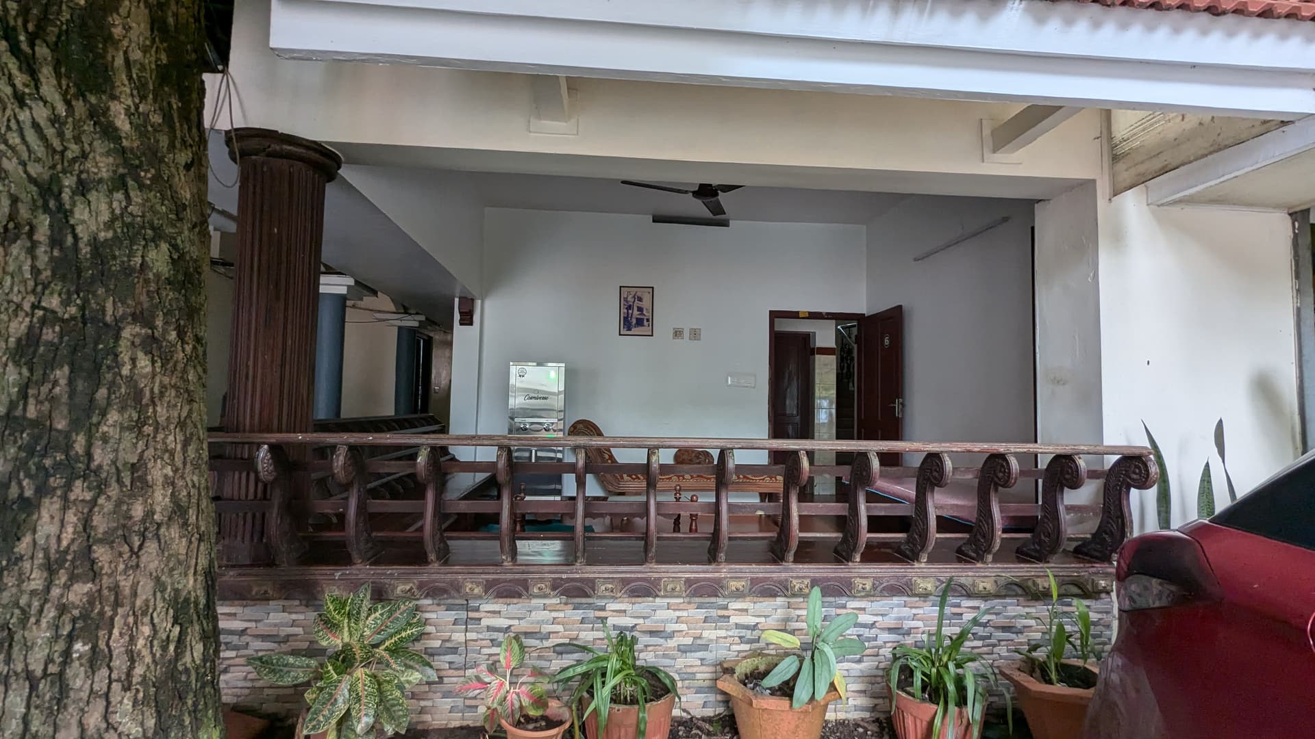 Patient waiting area at Agasthya